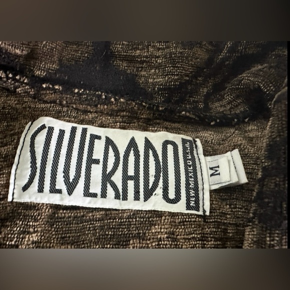 Silverado New Mexico Floral Tapestry Chenille Western Cropped Vest Women’s M EUC - Picture 5 of 7